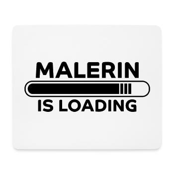 Malerin Spruch Malermeister Beruf Malerin Geschenk - Mousepad (Querformat) - Weiß - Vorne