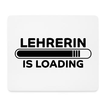 Lehrerin Spruch Lehrer Lustiges Lehrerin Geschenk - Mousepad (Querformat) - Weiß - Vorne