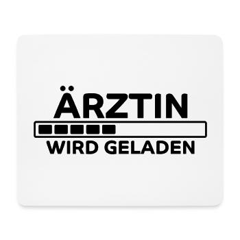 Ärztin Arzt Lustiger Spruch Doktor Ärztin Geschenk - Mousepad (Querformat) - Weiß - Vorne