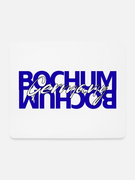 Bochum Germany - Mousepad (Querformat) - Weiß