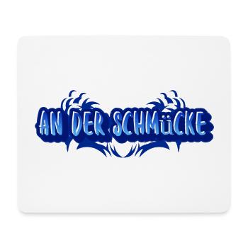 Aufdruck An der Schmücke - Mousepad (Querformat) - Weiß - Vorne