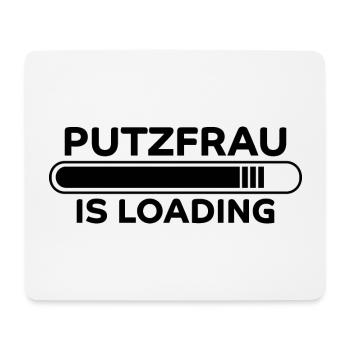 Putzfrau Spruch Reinigungskraft Putzfrau Geschenk - Mousepad (Querformat) - Weiß - Vorne