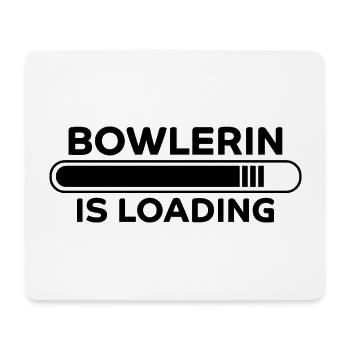 Bowlerin Bowling Spruch Lustiges Bowlerin Geschenk - Mousepad (Querformat) - Weiß - Vorne