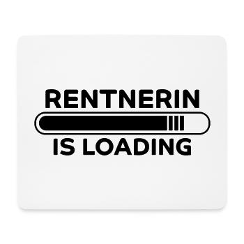 Rentnerin Spruch Ruhestand Oma Rentnerin Geschenk - Mousepad (Querformat) - Weiß - Vorne