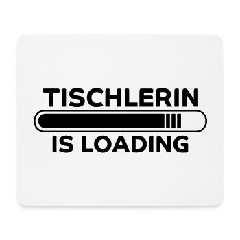 Tischlerin Spruch Schreinerin Tischlerin Geschenk - Mousepad (Querformat) - Weiß - Vorne