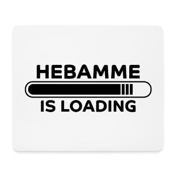 Hebamme Spruch Beruf Lustiges Hebammen Geschenk - Mousepad (Querformat) - Weiß - Vorne