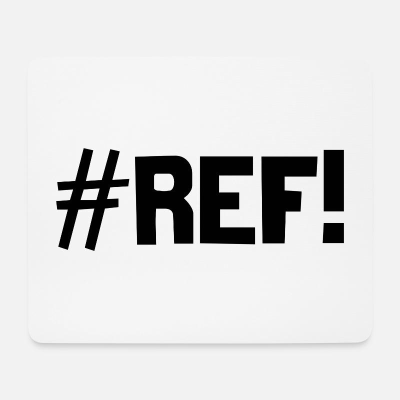 #REF! - Mousepad (Querformat) - Weiß