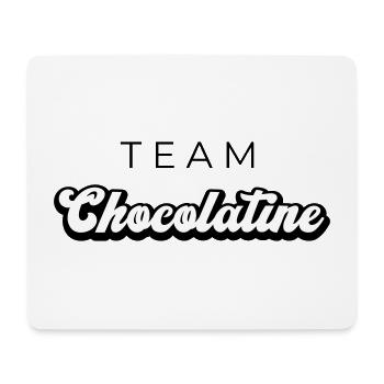 TEAM CHOCOLATINE v2 - Tapis de souris (format paysage) - blanc - Devant