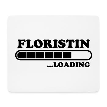 Floristin Spruch Floristik Witz Floristin Geschenk - Mousepad (Querformat) - Weiß - Vorne