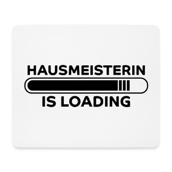 Hausmeisterin Spruch Lustig Hausmeisterin Geschenk - Mousepad (Querformat) - Weiß - Vorne