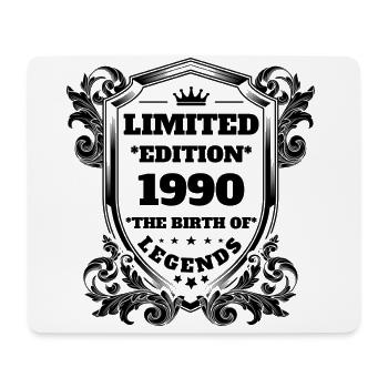 1990 - Mouse Pad (horizontal) - white - Front