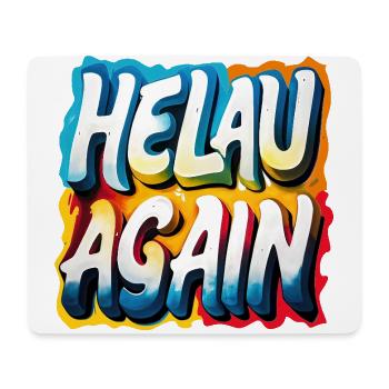Helau Again Carnaval Carnaval - Tapis de souris (format paysage) - blanc - Devant