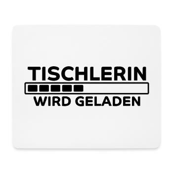 Tischlerin Spruch Schreinerin Tischlerin Geschenk - Mousepad (Querformat) - Weiß - Vorne