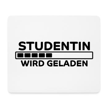 Studentin Spruch Universität Studentin Geschenk - Mousepad (Querformat) - Weiß - Vorne