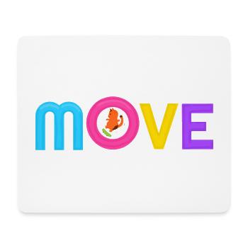 MOVE - Mouse Pad (horizontal) - white - Front