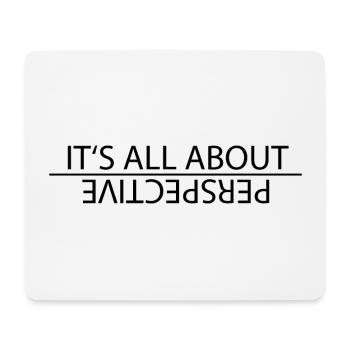 Perspective - Mouse Pad (horizontal) - white - Front