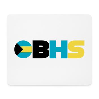 Bahamas - Tapis de souris (format paysage) - blanc - Devant