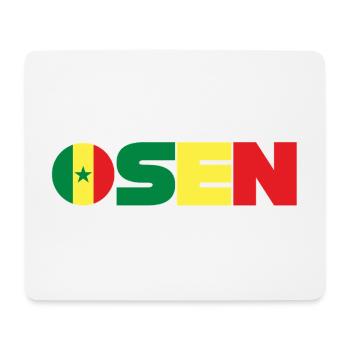Senegal - Mousepad (Querformat) - Weiß - Vorne