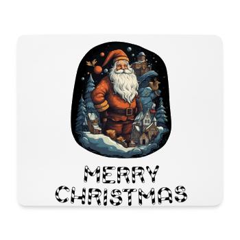 Santa Claus - Marry Christmas - Mouse Pad (horizontal) - white - Front