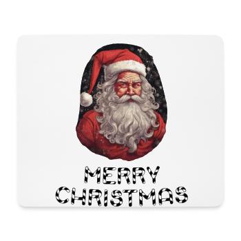 Weihnachtsmann - Marry Christmas - Mousepad (Querformat) - Weiß - Vorne