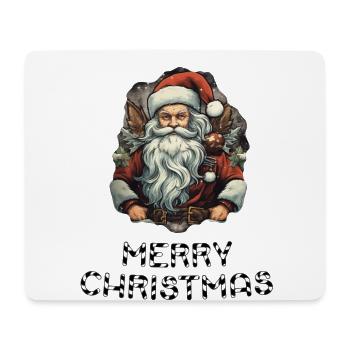 Weihnachtsmann - Marry Christmas - Mousepad (Querformat) - Weiß - Vorne