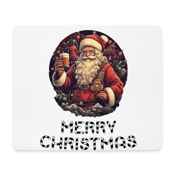 Weihnachtsmann - Marry Christmas - Mousepad (Querformat) - Weiß - Vorne