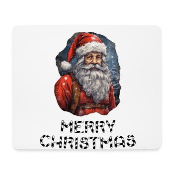 Weihnachtsmann - Marry Christmas - Mousepad (Querformat) - Weiß - Vorne