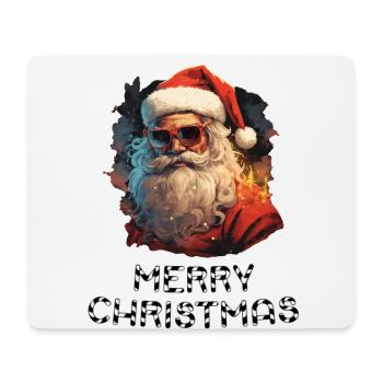 Weihnachtsmann - Marry Christmas - Mousepad (Querformat) - Weiß - Vorne