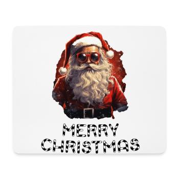 Weihnachtsmann - Marry Christmas - Mousepad (Querformat) - Weiß - Vorne