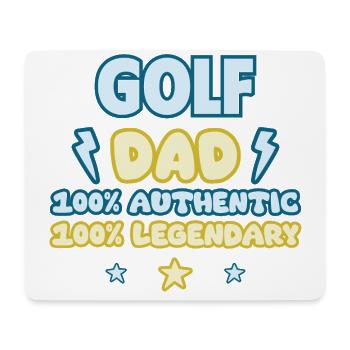 Golf Dad, Father's Day Gift, Legendary - Mouse Pad (horizontal) - white - Front