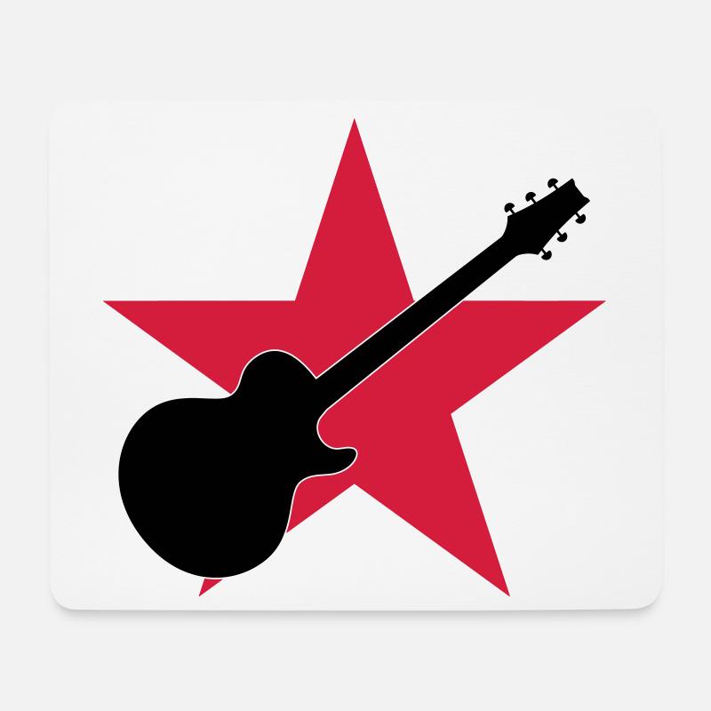 Guitar Player ! - Mousepad (Querformat) - Weiß