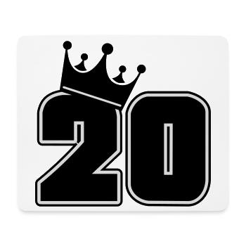 20 - Mouse Pad (horizontal) - white - Front