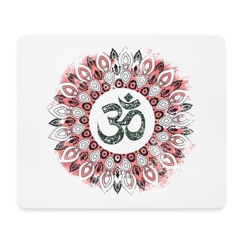 Yoga - Tapis de souris (format paysage) - blanc - Devant