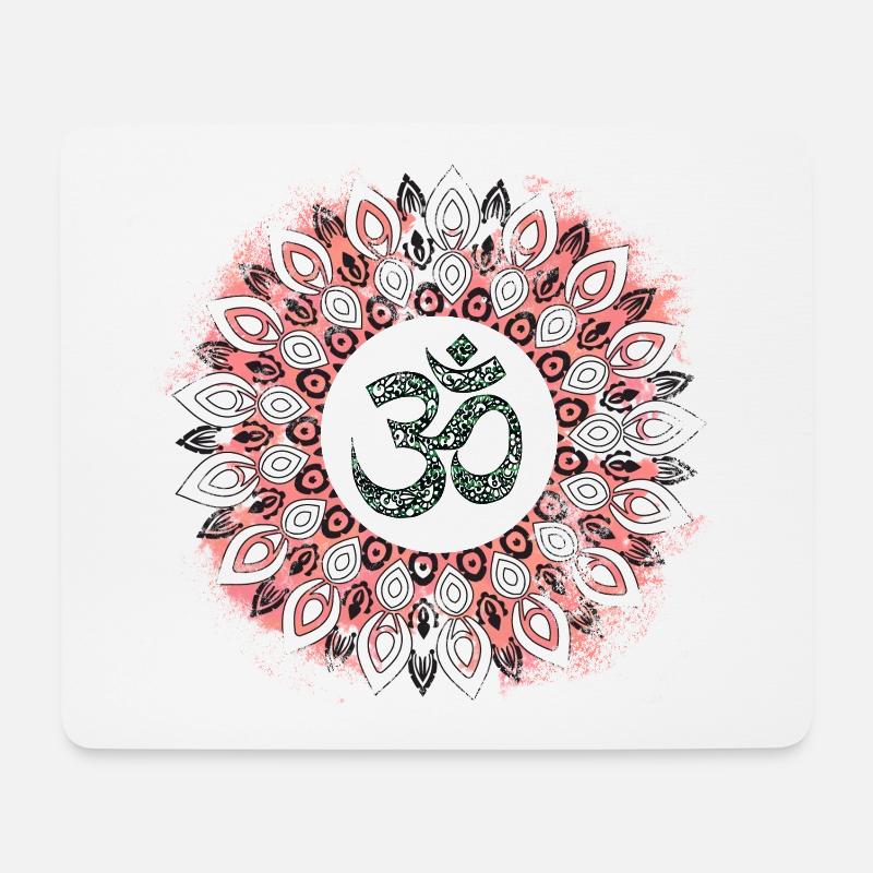 Yoga - Mouse Pad (horizontal) - white