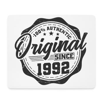 1992 Vintage Vintage Retro Cadeau d’anniversaire - Tapis de souris (format paysage) - blanc - Devant