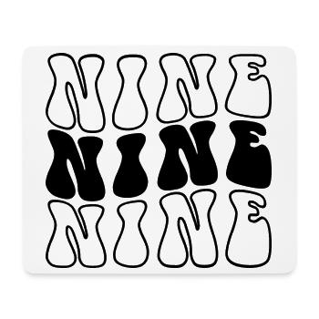 Neuf 9e anniversaire Enfants Garçons Filles 9 ans - Tapis de souris (format paysage) - blanc - Devant