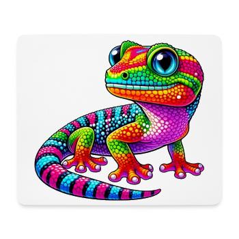 Gecko - Mouse Pad (horizontal) - white - Front