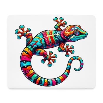 Gecko - Mousepad (Querformat) - Weiß - Vorne