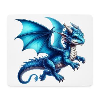 Dragon - Mouse Pad (horizontal) - white - Front