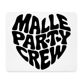 Malle Party Crew - Mousepad (Querformat) - Weiß - Vorne