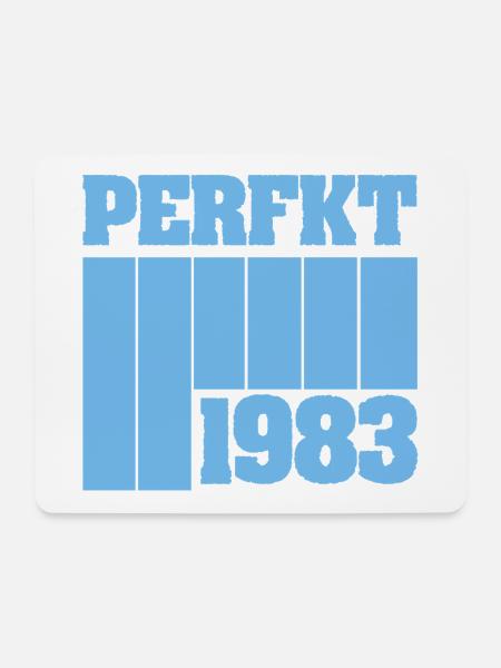 1983 1983 - Mousepad (Querformat) - Weiß