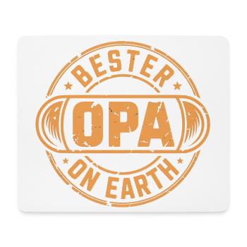 Best Grandpa - Mouse Pad (horizontal) - white - Front