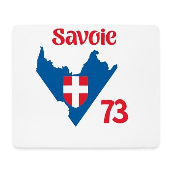 Savoie 73 - Tapis de souris (format paysage) - blanc - Devant