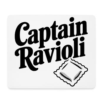 Capitaine Ravioli - Tapis de souris (format paysage) - blanc - Devant
