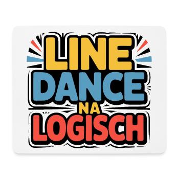 Logique de la danse en ligne - Tapis de souris (format paysage) - blanc - Devant