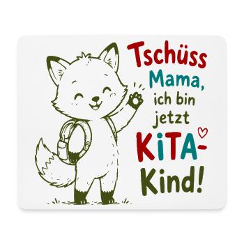 Kita Abschied: Kleiner Fuchs - Mousepad (Querformat) - Weiß - Vorne