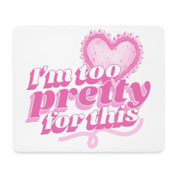 Pretty Ladies - Mouse Pad (horizontal) - white - Front