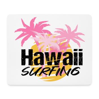 Hawaii surfing - Mousepad (Querformat) - Weiß - Vorne