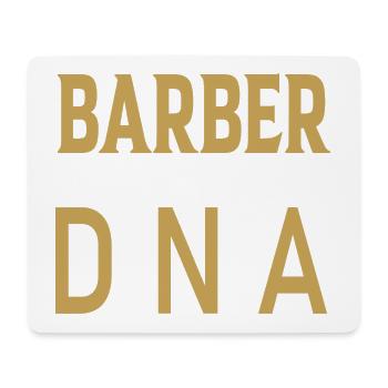 Barber DNA design in retro style - Mouse Pad (horizontal) - white - Front