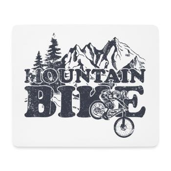 Mountain Bike Ride - Mouse Pad (horizontal) - white - Front
